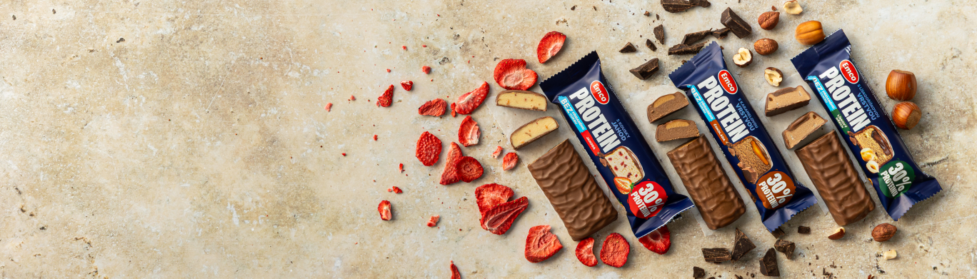 Pastové proteinové tyčinky